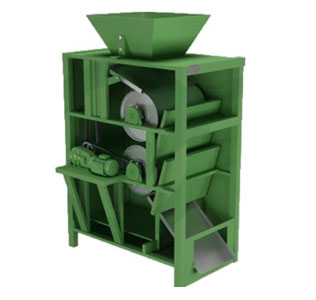 Double Drum Magnetic Separator